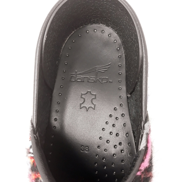 Dansko Confetti Scribble Felted Professional Clogs - Picture 9 of 14